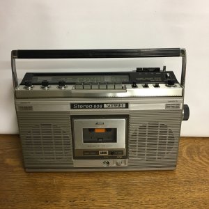 Кассетный радиоприемник SANKEI AM-FM Stereo 808 Boombox -Япония-1976-год