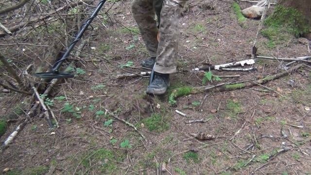 Копаем один сигнал металлоискателями Minelab Equinox 600 и Quest X5