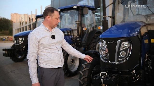 Обзор на универсальный трактор LOVOL TB604 смотреть онлайн
