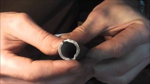 Делаю нож подробно. Ч.5 Больстер из рога.