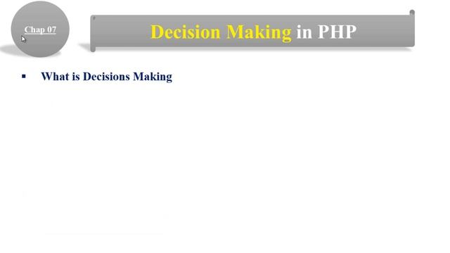 PHP Programming Course Chapter 07/10 (Lecture 1/9) - Web Development