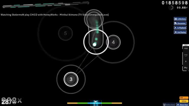 CHiCO with HoneyWorks - Minikui Ikimono (TV Size) | FC 98% 6☆ osu! | Второе ФК на 6☆ смотреть онлайн