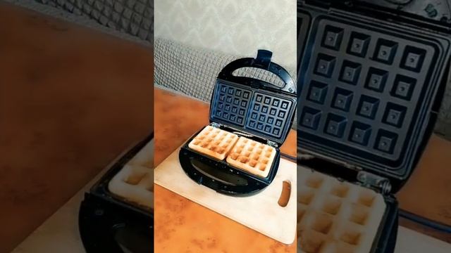 #завтрак#венские вафли в вафельнице#сегодня мой выходной# смотреть онлайн