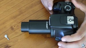 Svbony REVIEW: How to CONNECT your DSLR To Telescope for Astrophotography