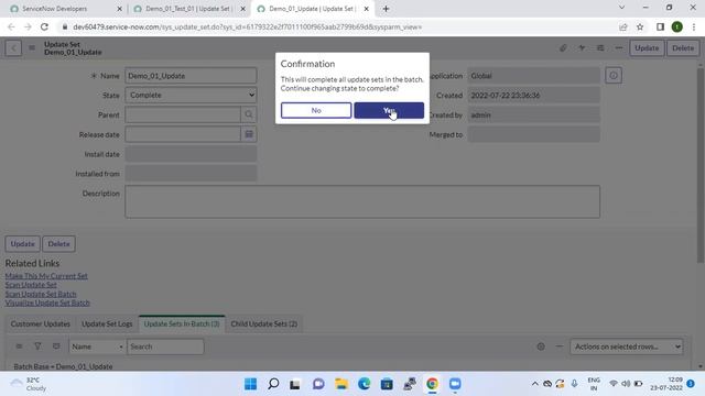 What is Batch Update set In ServiceNow [ Telugu ] смотреть онлайн