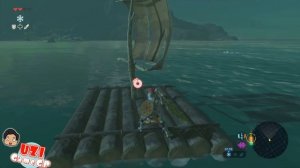 ZELDA: BREATH OF THE WILD | HOW TO USE THE RAFT BOAT FLOAT WITH THE KOROK LEAF - CROSSING THE WATER