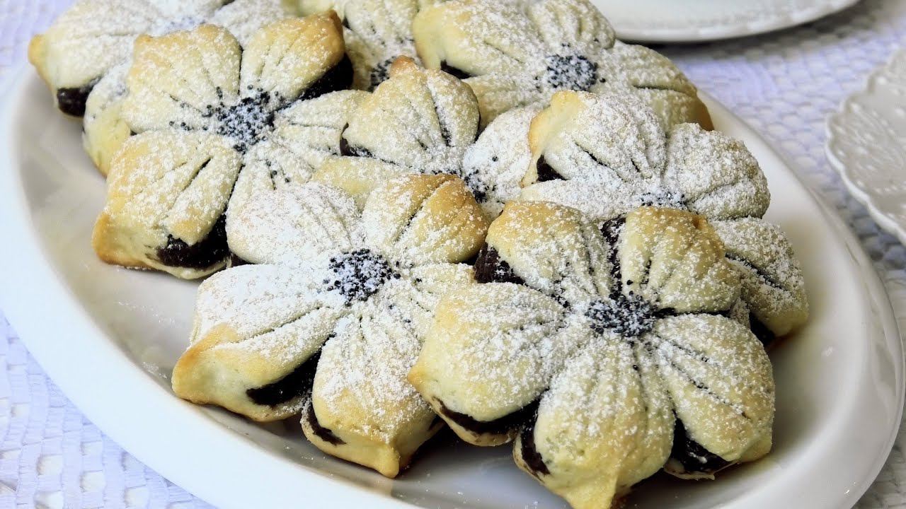 Изумительное ПЕСОЧНОЕ ПЕЧЕНЬЕ *ЦВЕТОЧКИ*
