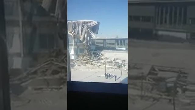 Экспо в Астане рухнула здание