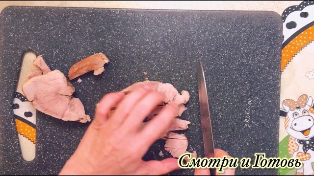 Салат из 90-х гг. с редькой. Салат Клязьма!
