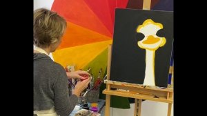 The Ostentatious Ostrich Painting Tutorial - Acrylic Painting Tutorial