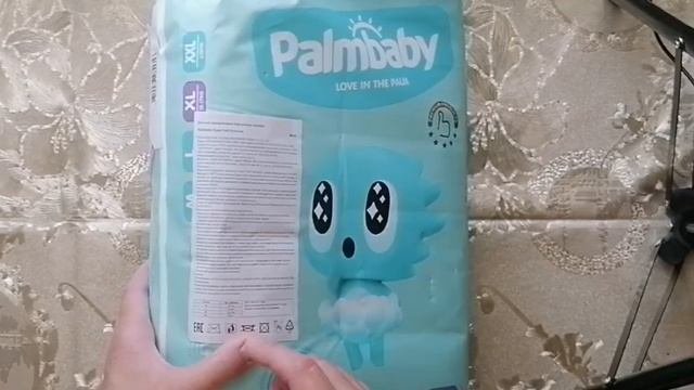 Распаковка Palmbaby Super Soft #распаковка, #подгузникитрусики, #длямалыша