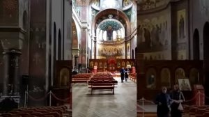 Пантелеймоновский собор в монастыре в Новом Афоне.Абхазия.Март'22.