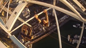 Подъем на башенный кран