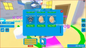 Я играю в игру clicker store в  Roblox