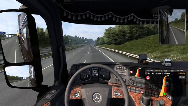 Euro Truck Simulator2 Мерседес-Трал 2часть