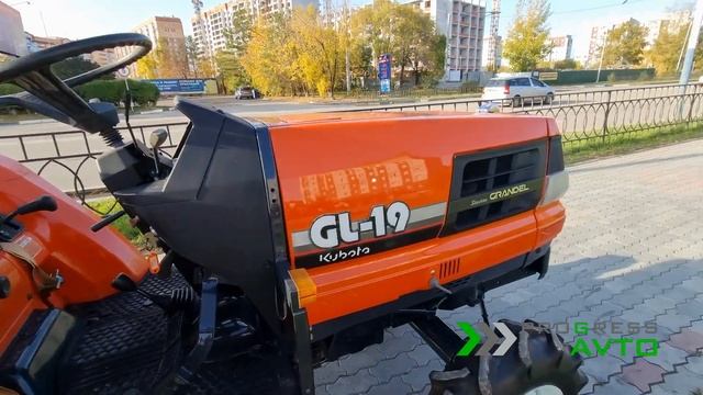 Трактор Kubota GL19 с документами 19 л.с. японский минитрактор с ПСМ почвенная фреза progressato