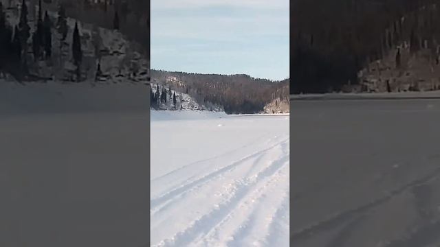 КВХ залив Бирюса. Низкий уровень воды.