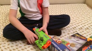Обзор пистолета Nerf ЗОМБИ СТРАЙК САЙДСТРАЙК