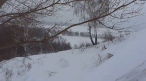 Вид на р. Обь (Казенная заимка Алтайский край 7 марта 2013)