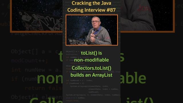 Difference between toList() and Collectors.toList()? - Cracking the Java Coding Interview