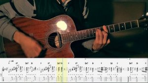 Sam Smith - I'm Not The Only One. How To Play On Guitar(notes+TAB). Как Играть На Гитаре(ноты+ТАБы)