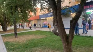 Вечерняя прогулка возле Метро Кантемировская, г. Москва, 22.09.2023