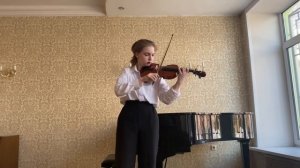 156. Пахмутова Регина Олеговна Н. Паганини Каприс 9