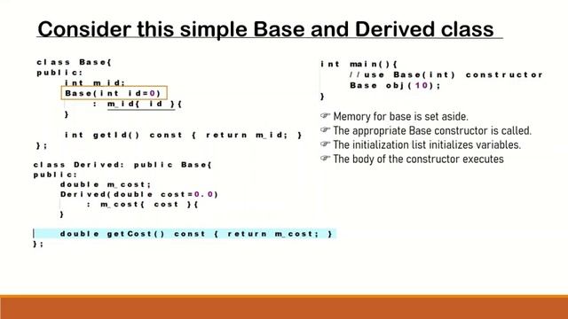 3.a - Constructors and initialization of derived classes [PART-1] смотреть онлайн