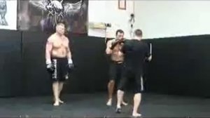 Свежие тренировки Брока Леснара. Уже после болезни!!!.flv