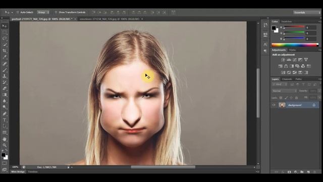 How To Use Liquify In Photoshop #19 (Creative With Liquify) смотреть онлайн