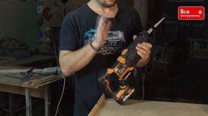 Обзор бесщеточной сабельной пилы AEG BUS18BL-0