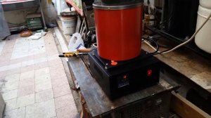 Плавильная домашняя печка