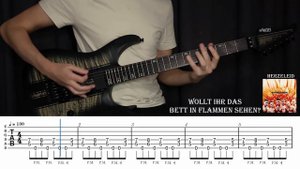Rammstein - 20 Guitar Riffs (With Tab)