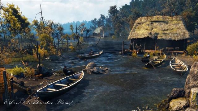The Witcher 3 : Wild Hunt - Graphical comparison - Vanilla game vs E3Fx Mod by Drogean смотреть онлайн