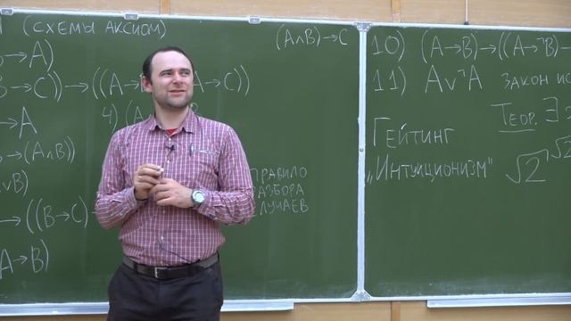 Матлогика 5. Исчисление высказываний.