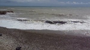 Черноморское побережье в поселке Аше. Лазаревское, Сочи, июль 2013