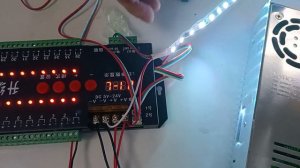 Stair light controller connection principle display