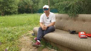 тёплый шов или конопатка сруба.