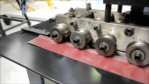 Фальцепрокатный станок MLC - 12DR (ACL) Питтсбургский фальц (угловой) )