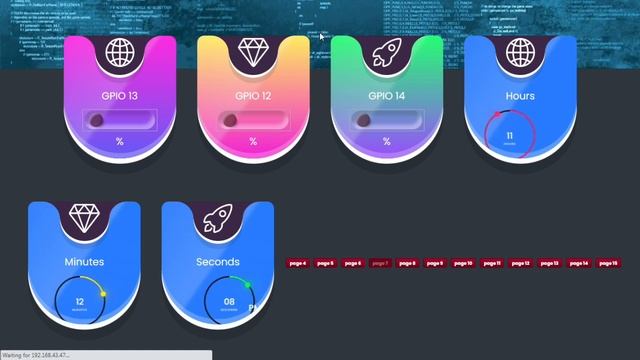 ESP 32 WEB SERVER | SPIFFS File System handle 15 file Webpage HTML смотреть онлайн