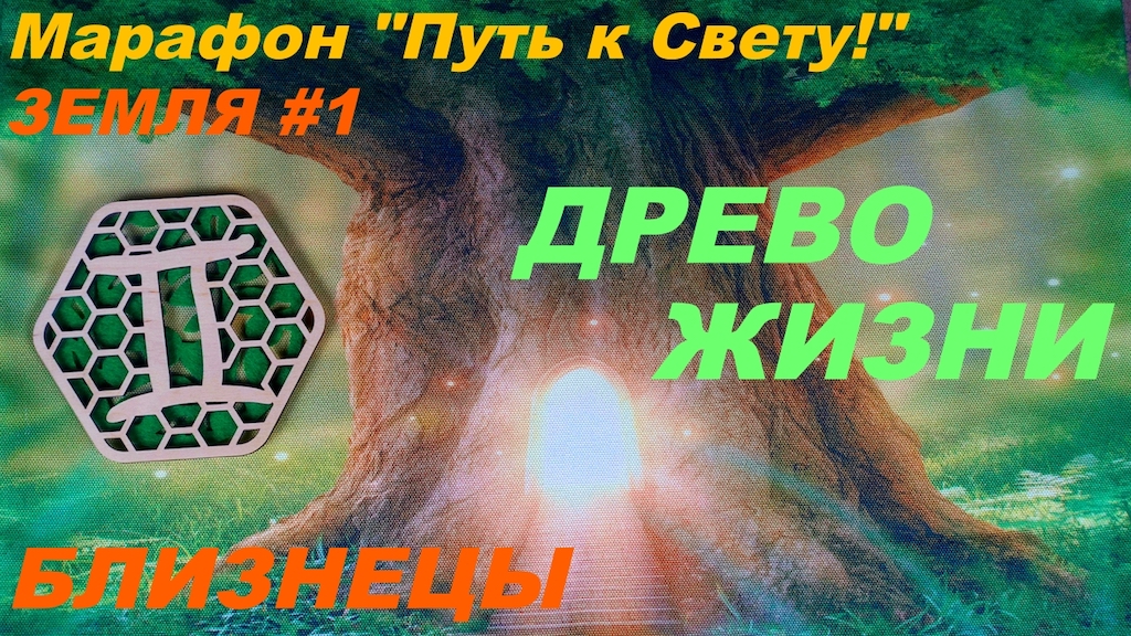 БЛИЗНЕЦЫ. ДРЕВО ЖИЗНИ -- ПРИнадлежность РОДу или ПРИРОДА. СТИХИЯ ЗЕМЛИ.