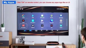 ТВ-приставка VONTAR X4, Android 2021, Amlogic S905X4, 4 + 128 ГБ, 1000 м, Wi-Fi