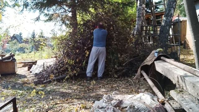 Осень на даче.