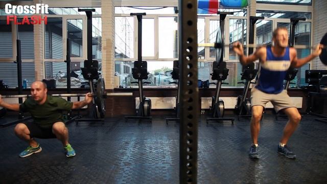 Кроссфит Тренировка. Bring Sally Up SQUAT CHALLENGE - CrossFit FLASH смотреть онлайн
