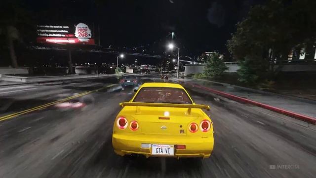 GTA 6 Grafik - Nissan Skyline GAMEPLAY! Realistischer GTA 5 PC Mod смотреть онлайн