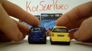 Видео обзор-сравнение Welly Realtoy Autotime collection  1 60.