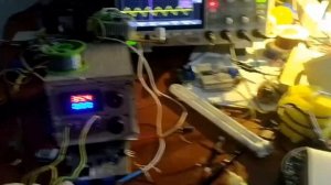 Опыты с катушкой Бунка1.