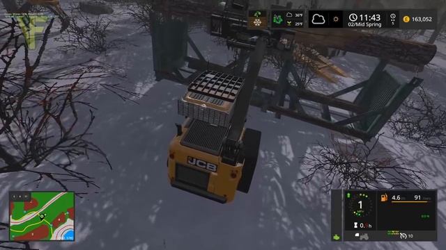 Grinding Away! | The Abandoned Forest, Episode 3: Let's Play Farming Simulator 17 смотреть онлайн