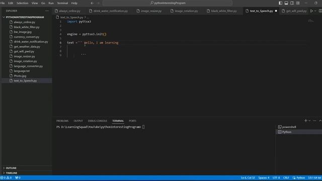 Text-to-Speech Converter in 2 Minutes | Quick Tutorial | Python