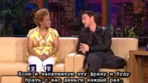 Джеймс Макэвой на шоу у Джея Лено